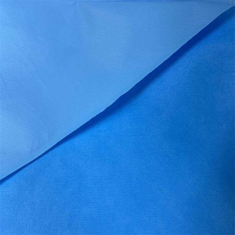 microporous nonwoven laminated film for coverall coverall raw material PE film coverall raw material nonwoven laminated film China factory